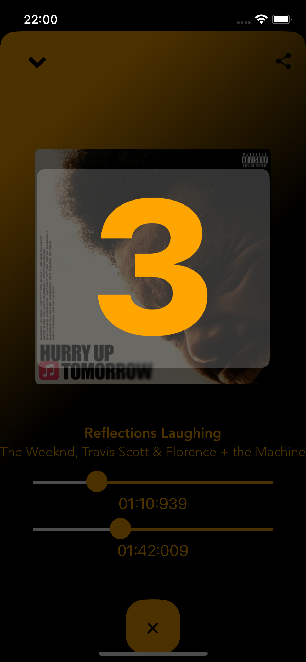 Loop Practice Interface - The Weeknd